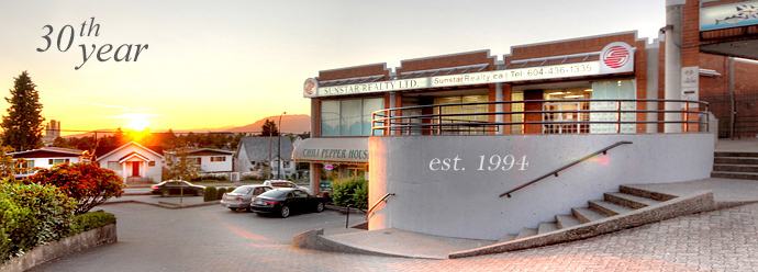 Celebrating Sunstar Realty Ltd.'s 27th anniversary serving Vancouver real estate investors since 1994.